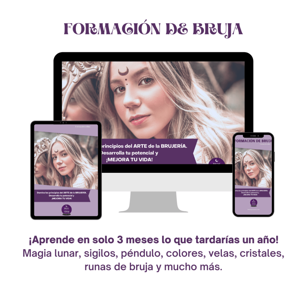 Curso online intensivo de Bruja. 